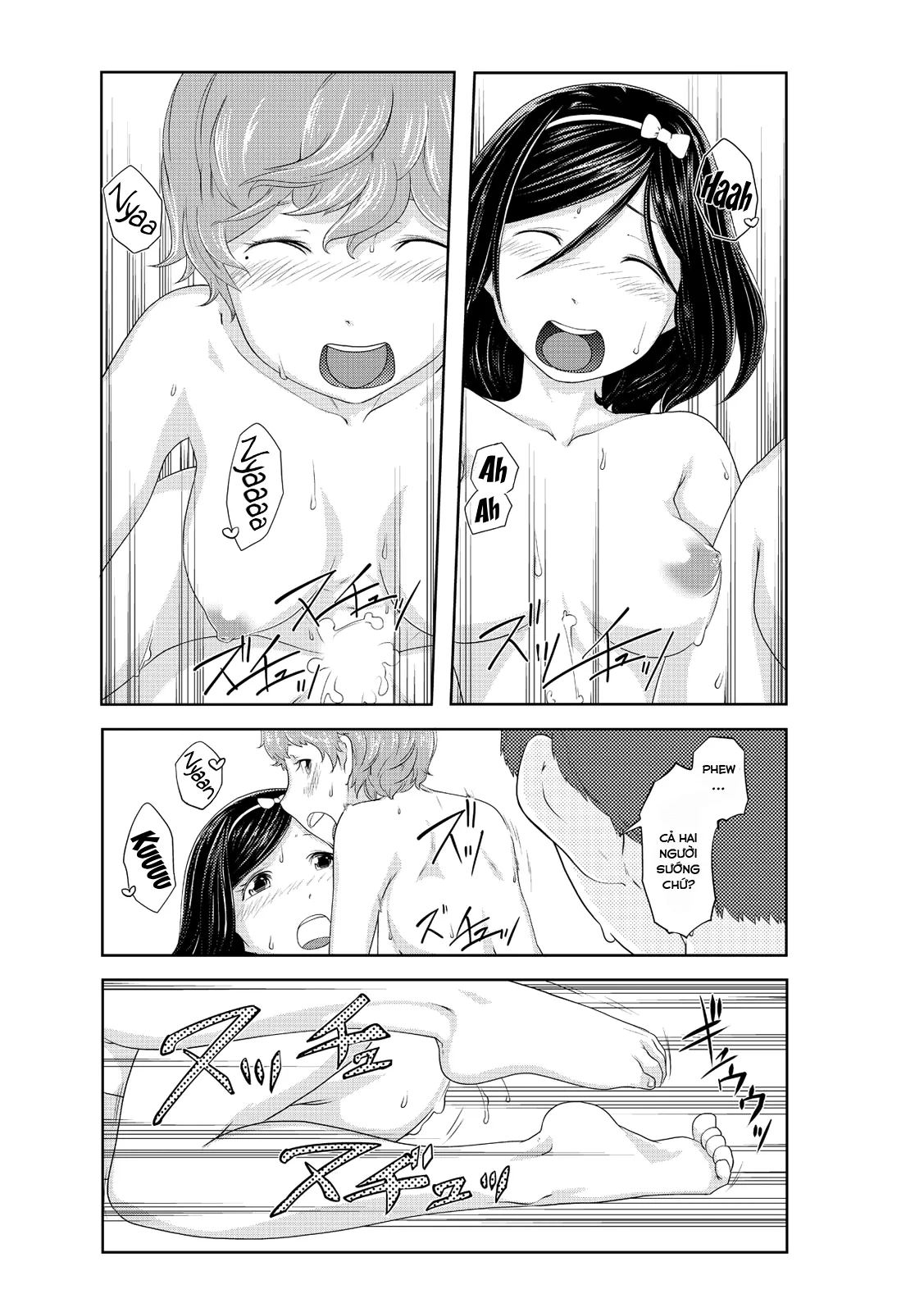 HentaiVN.net - Ảnh 26 - Chị gái của tôi là con cún!? [Hypnosis My Cheeky Sister Becomes A Dog] - Chap 3 - nện em [mèo] hàng xóm