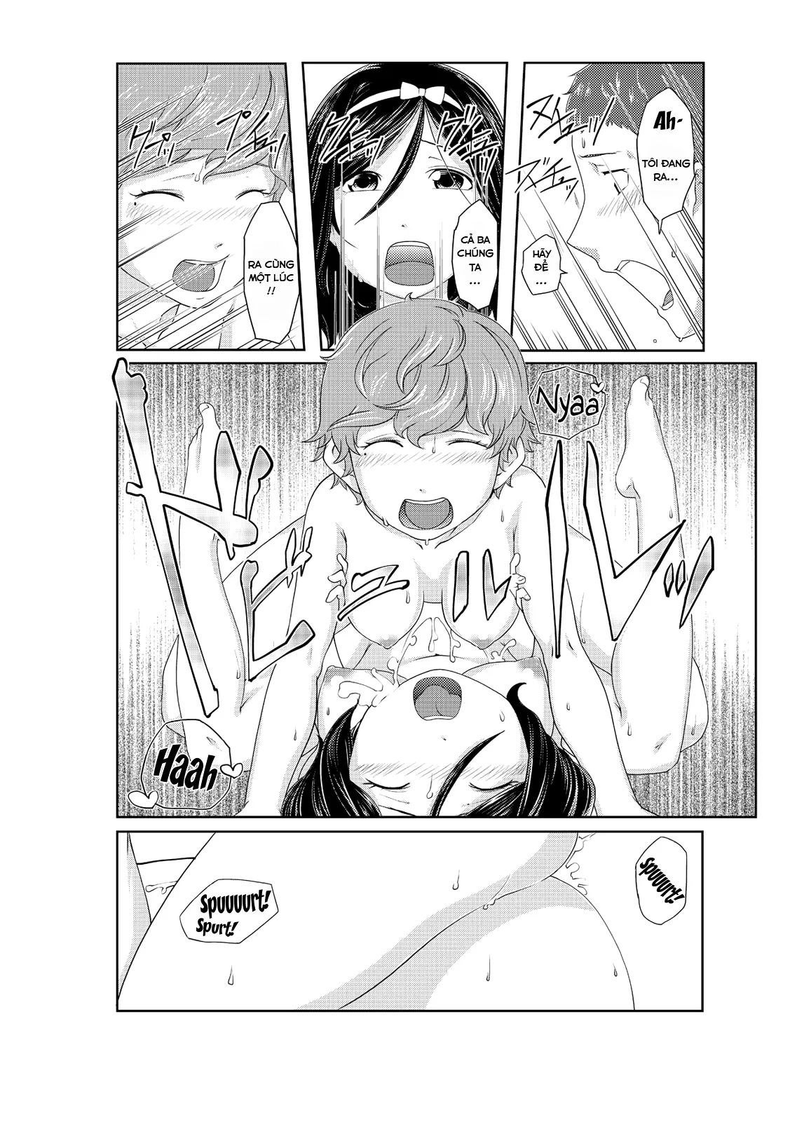 HentaiVN.net - Ảnh 27 - Chị gái của tôi là con cún!? [Hypnosis My Cheeky Sister Becomes A Dog] - Chap 3 - nện em [mèo] hàng xóm
