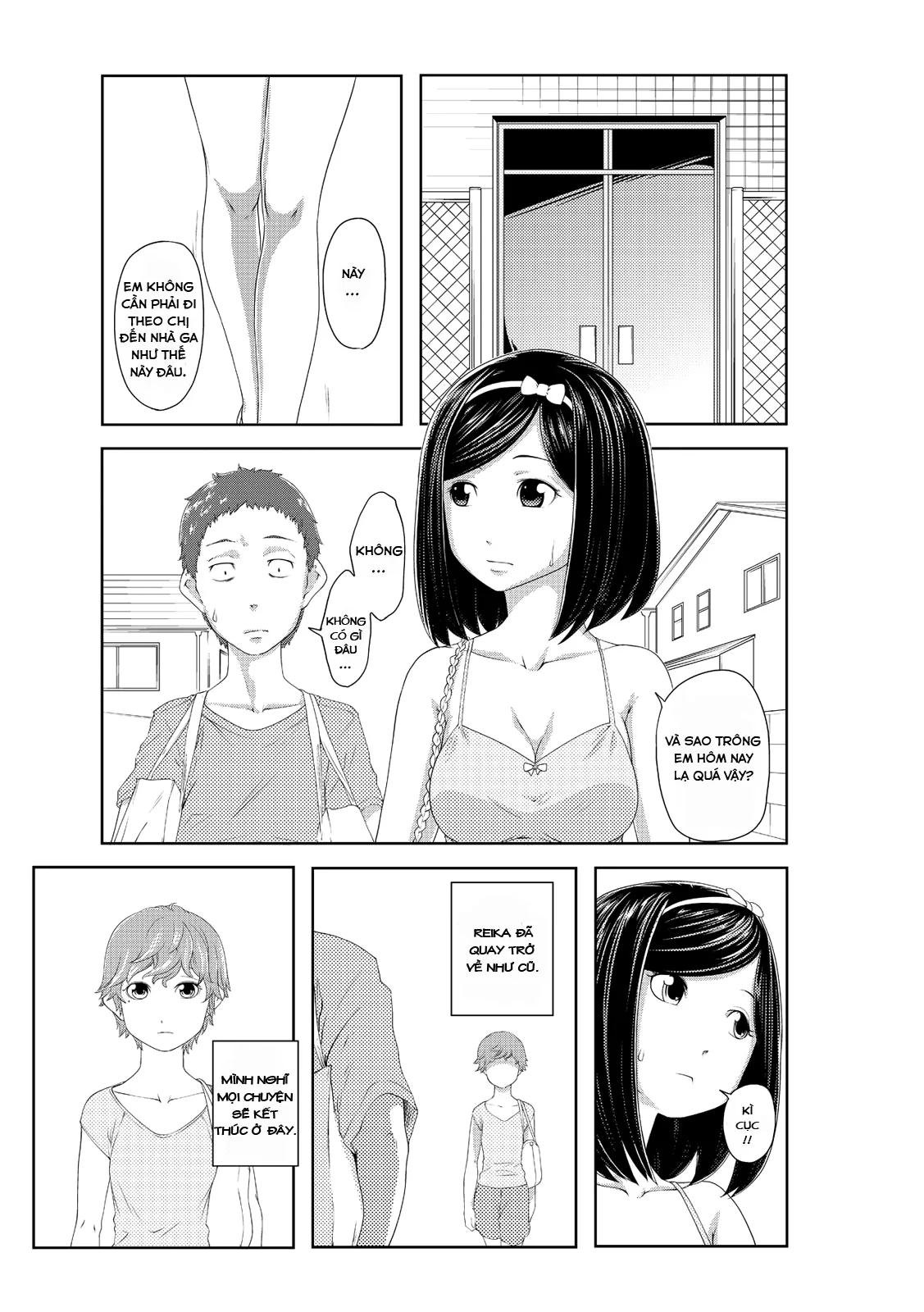 HentaiVN.net - Ảnh 32 - Chị gái của tôi là con cún!? [Hypnosis My Cheeky Sister Becomes A Dog] - Chap 3 - nện em [mèo] hàng xóm