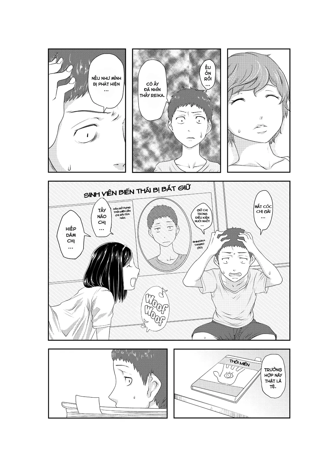 HentaiVN.net - Ảnh 9 - Chị gái của tôi là con cún!? [Hypnosis My Cheeky Sister Becomes A Dog] - Chap 3 - nện em [mèo] hàng xóm