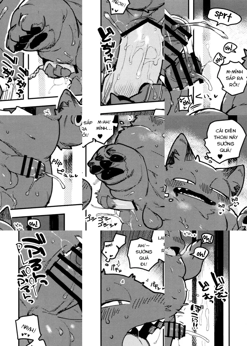 HentaiVN.net - Ảnh 19 - nekoda trong bốt điện thoại - oneshot