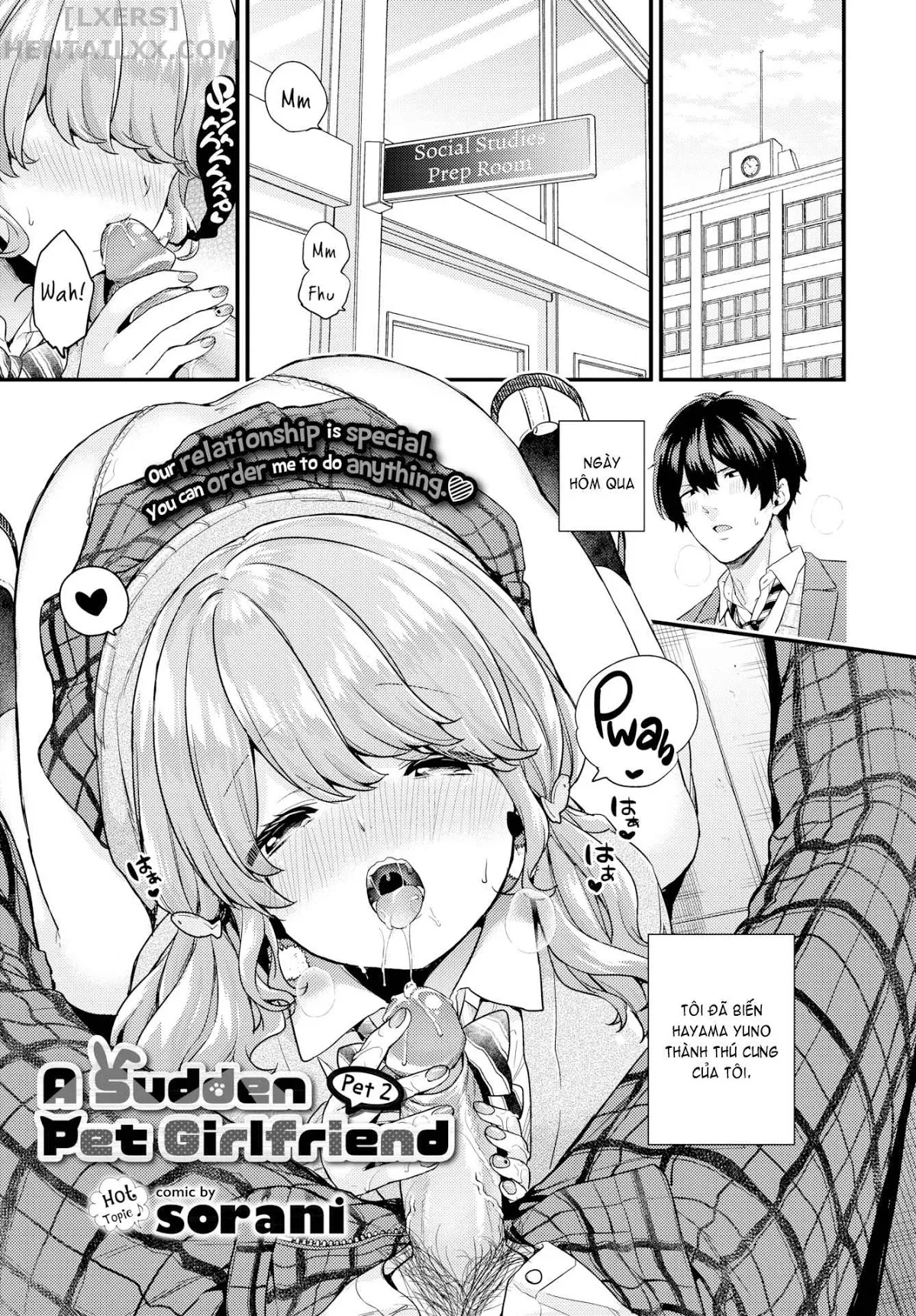 HentaiVN.net - Ảnh 5 - Sukiko (Trọn bộ) [Master-Slave Complex - Maid Collection; A Sudden Pet Girlfriend; Master Slave Complex - Maid] - Chap 2: A Sudden Pet Girlfriend #2
