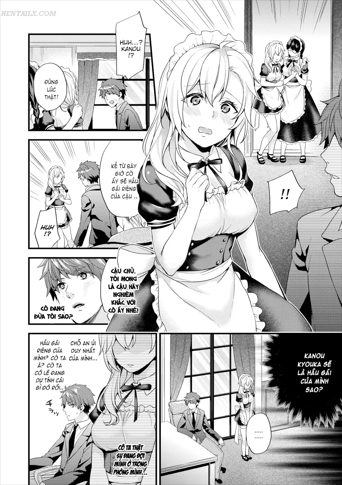 HentaiVN.net - Ảnh 7 - Sukiko (Trọn bộ) [Master-Slave Complex - Maid Collection; A Sudden Pet Girlfriend; Master Slave Complex - Maid] - Chap 5: Master-Slave Complex - Maid #1