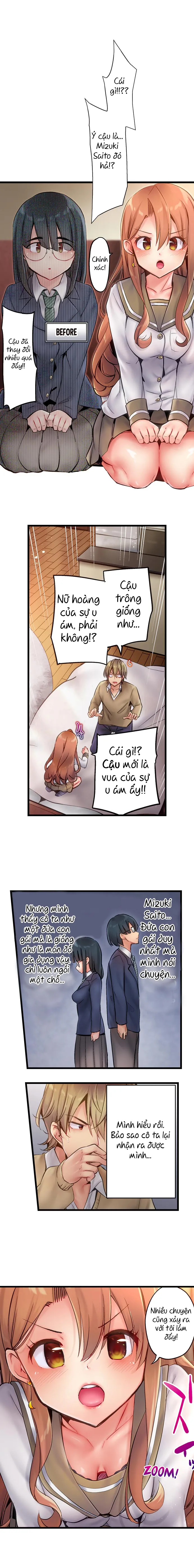 HentaiVN.net - Ảnh 7 - Busted in One Thrust [1 Piston de Bareru Uso ~Jishou Bitch wa Ubu ni Nureru] - Chap 2: Sắp... gì đấy :)