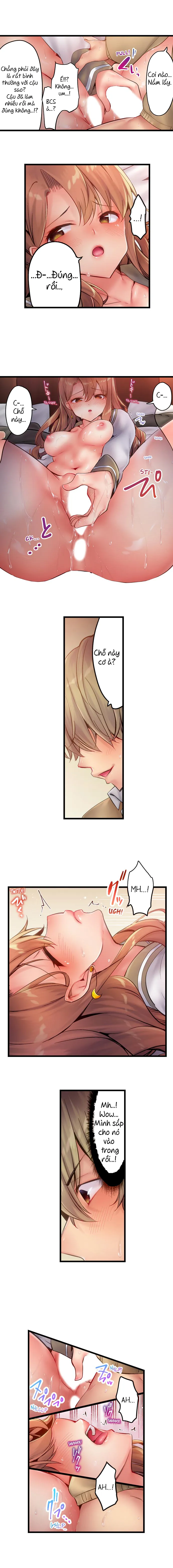HentaiVN.net - Ảnh 3 - Busted in One Thrust [1 Piston de Bareru Uso ~Jishou Bitch wa Ubu ni Nureru] - Chap 4: Biết rồi nhỉ :)