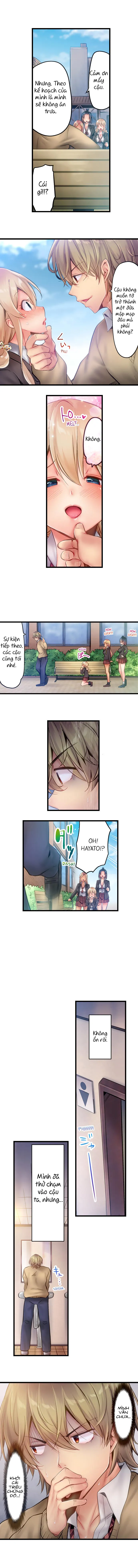 HentaiVN.net - Ảnh 8 - Busted in One Thrust [1 Piston de Bareru Uso ~Jishou Bitch wa Ubu ni Nureru] - Chap 5: Gặp em mới :V
