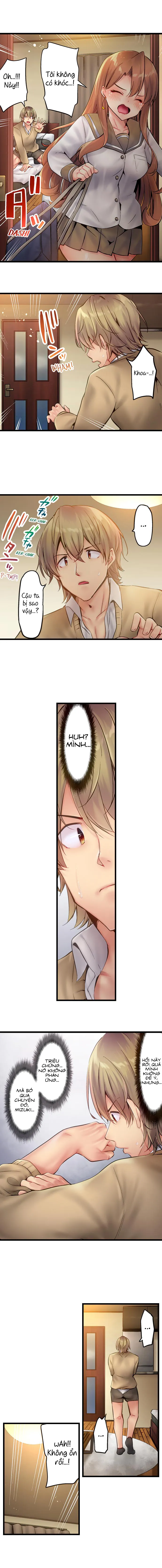 HentaiVN.net - Ảnh 4 - Busted in One Thrust [1 Piston de Bareru Uso ~Jishou Bitch wa Ubu ni Nureru] - Chap 5: Gặp em mới :V
