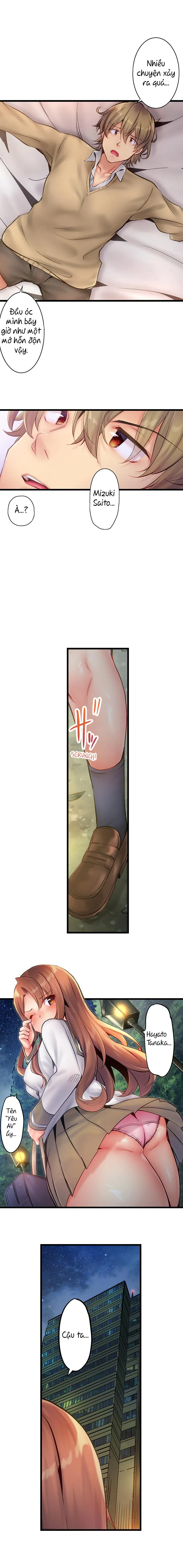 HentaiVN.net - Ảnh 5 - Busted in One Thrust [1 Piston de Bareru Uso ~Jishou Bitch wa Ubu ni Nureru] - Chap 5: Gặp em mới :V
