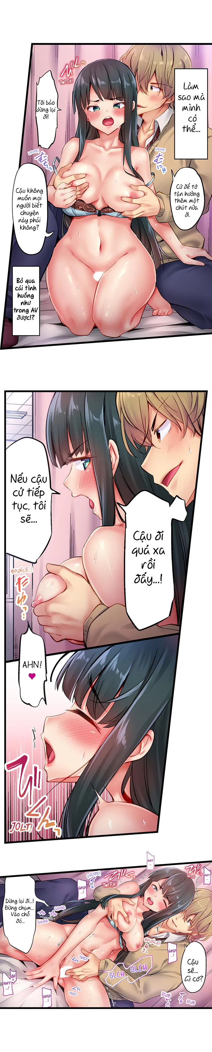 HentaiVN.net - Ảnh 7 - Busted in One Thrust [1 Piston de Bareru Uso ~Jishou Bitch wa Ubu ni Nureru] - Chap 7: ... Maybe drop