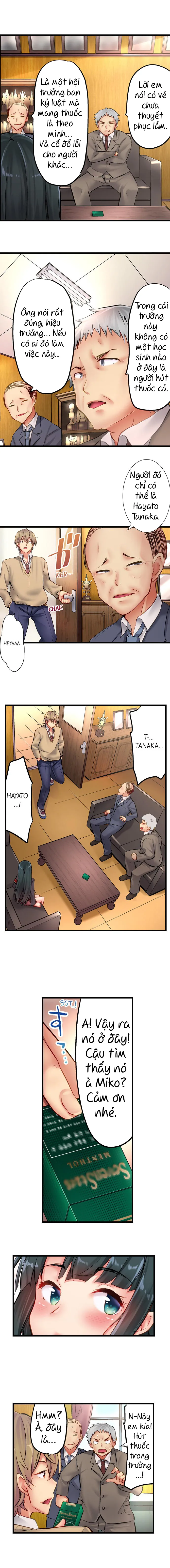 HentaiVN.net - Ảnh 8 - Busted in One Thrust [1 Piston de Bareru Uso ~Jishou Bitch wa Ubu ni Nureru] - Chap 8