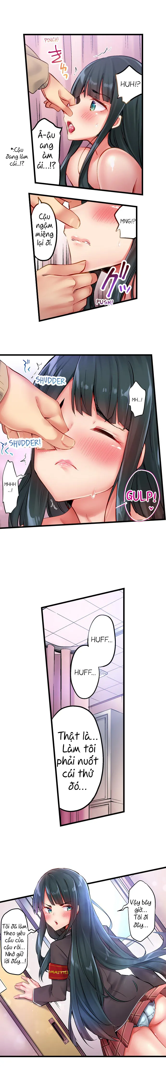HentaiVN.net - Ảnh 4 - Busted in One Thrust [1 Piston de Bareru Uso ~Jishou Bitch wa Ubu ni Nureru] - Chap 8
