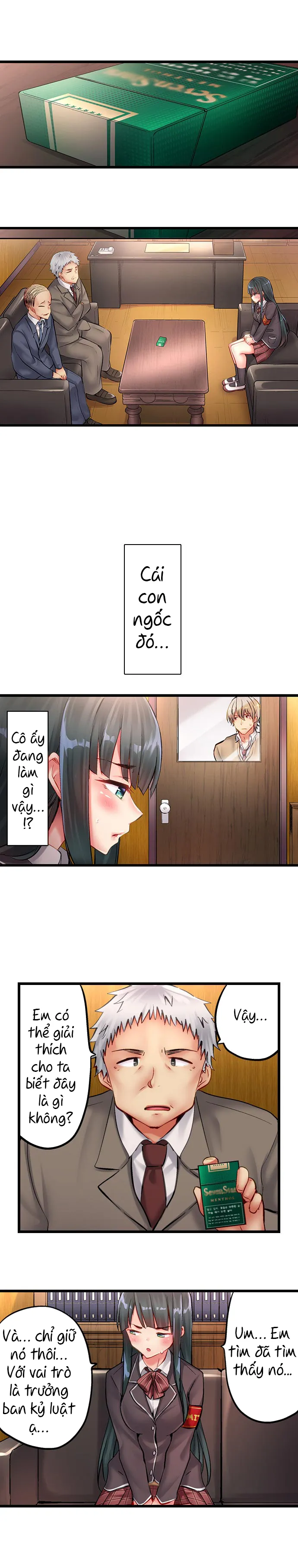 HentaiVN.net - Ảnh 7 - Busted in One Thrust [1 Piston de Bareru Uso ~Jishou Bitch wa Ubu ni Nureru] - Chap 8