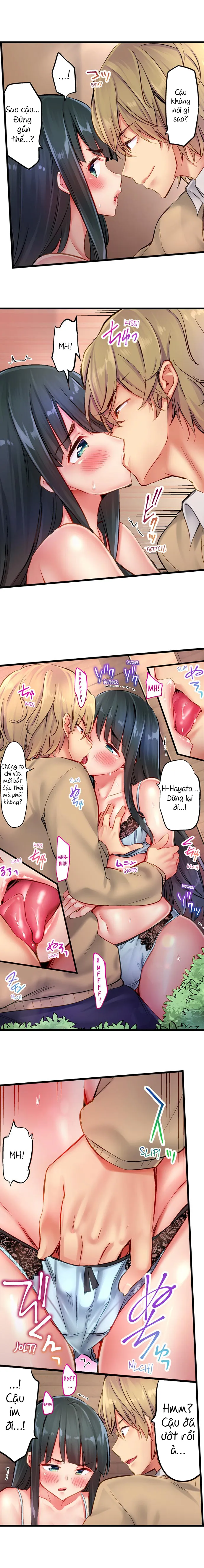 HentaiVN.net - Ảnh 3 - Busted in One Thrust [1 Piston de Bareru Uso ~Jishou Bitch wa Ubu ni Nureru] - Chap 9: