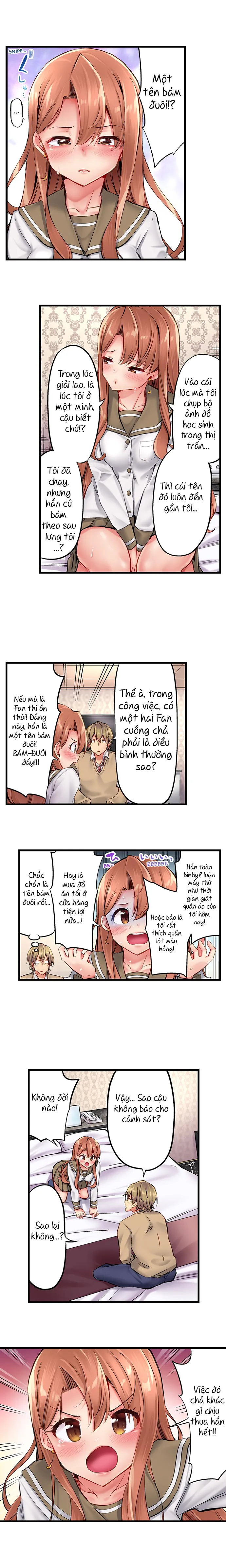 HentaiVN.net - Ảnh 5 - Busted in One Thrust [1 Piston de Bareru Uso ~Jishou Bitch wa Ubu ni Nureru] - Chap 10: