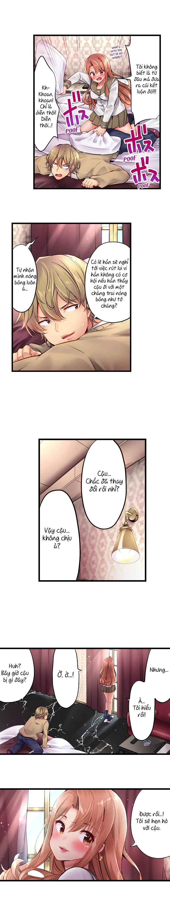 HentaiVN.net - Ảnh 7 - Busted in One Thrust [1 Piston de Bareru Uso ~Jishou Bitch wa Ubu ni Nureru] - Chap 10: