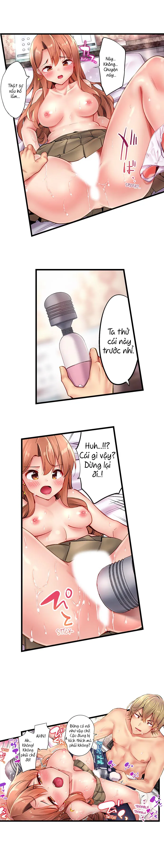 HentaiVN.net - Ảnh 8 - Busted in One Thrust [1 Piston de Bareru Uso ~Jishou Bitch wa Ubu ni Nureru] - Chap 11: Re: mò mẫm :V