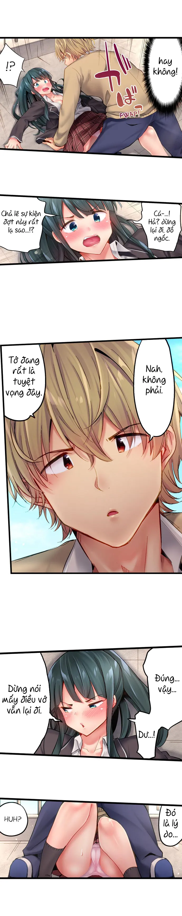 HentaiVN.net - Ảnh 10 - Busted in One Thrust [1 Piston de Bareru Uso ~Jishou Bitch wa Ubu ni Nureru] - Chap 13: Conan :V