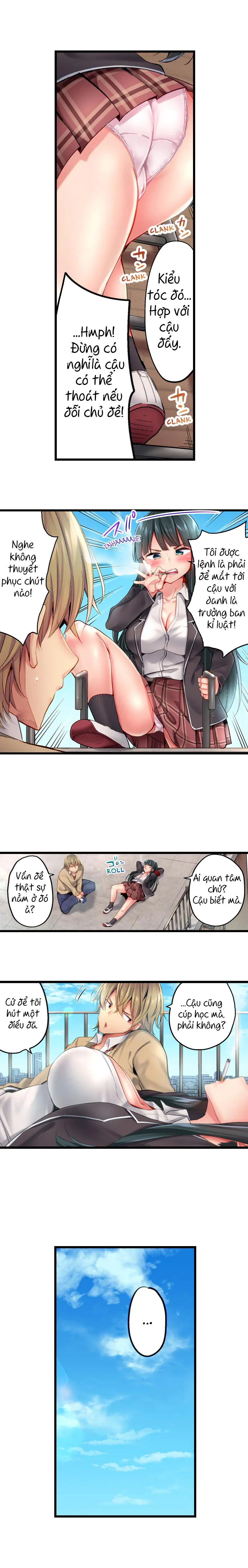 HentaiVN.net - Ảnh 7 - Busted in One Thrust [1 Piston de Bareru Uso ~Jishou Bitch wa Ubu ni Nureru] - Chap 13: Conan :V