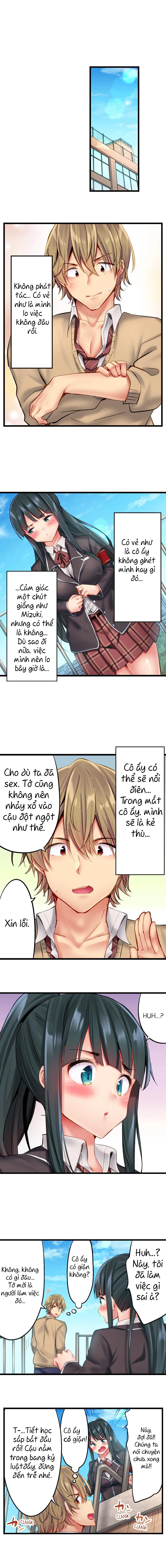 HentaiVN.net - Ảnh 9 - Busted in One Thrust [1 Piston de Bareru Uso ~Jishou Bitch wa Ubu ni Nureru] - Chap 15: :V
