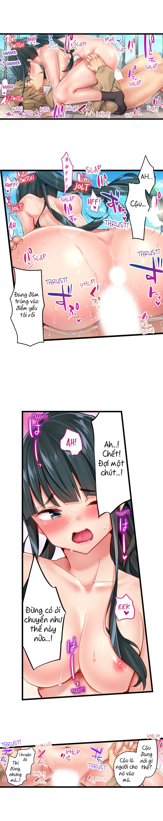 HentaiVN.net - Ảnh 4 - Busted in One Thrust [1 Piston de Bareru Uso ~Jishou Bitch wa Ubu ni Nureru] - Chap 15: :V