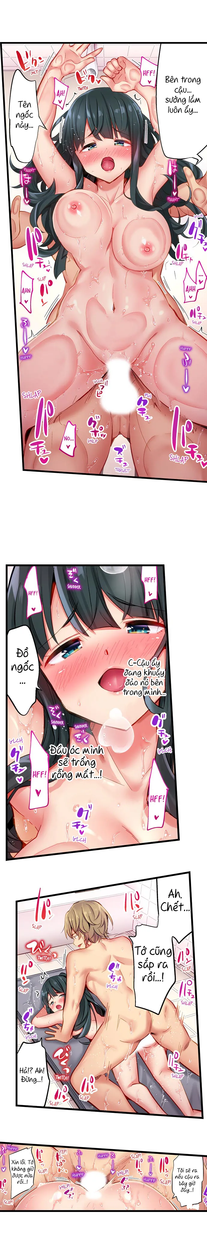 HentaiVN.net - Ảnh 6 - Busted in One Thrust [1 Piston de Bareru Uso ~Jishou Bitch wa Ubu ni Nureru] - Chap 18: Lên báo :V