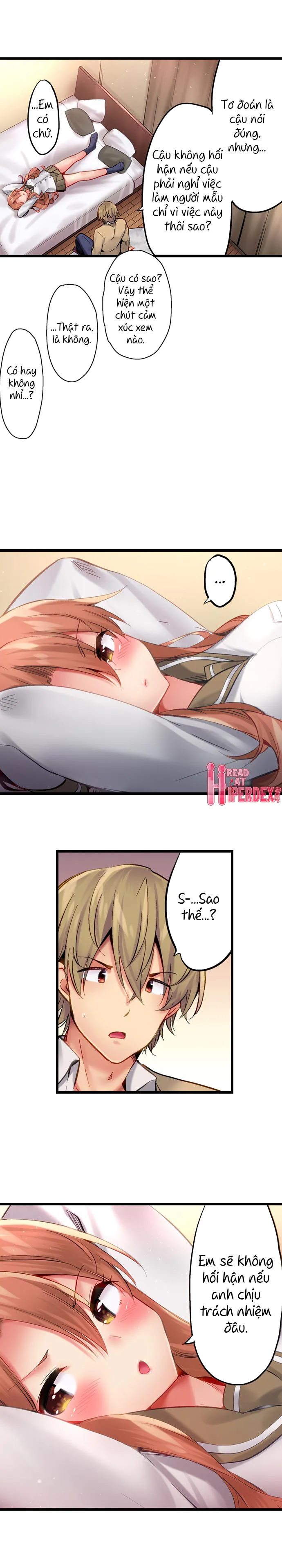 HentaiVN.net - Ảnh 8 - Busted in One Thrust [1 Piston de Bareru Uso ~Jishou Bitch wa Ubu ni Nureru] - Chap 19: Chả biết nói gì :V