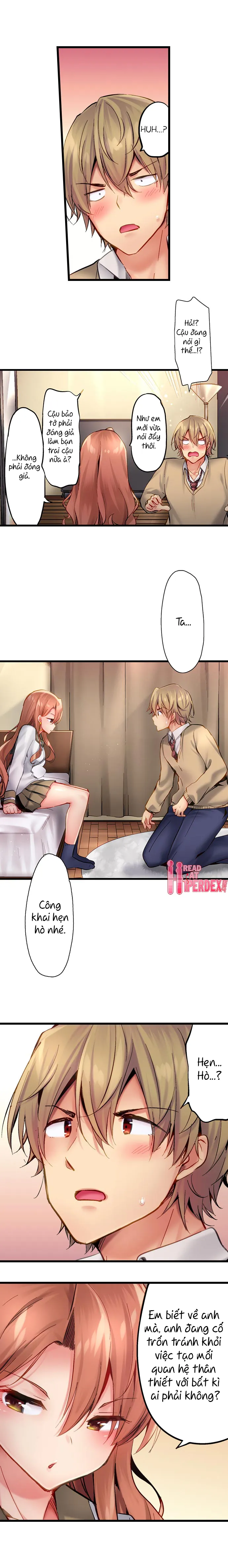 HentaiVN.net - Ảnh 9 - Busted in One Thrust [1 Piston de Bareru Uso ~Jishou Bitch wa Ubu ni Nureru] - Chap 19: Chả biết nói gì :V
