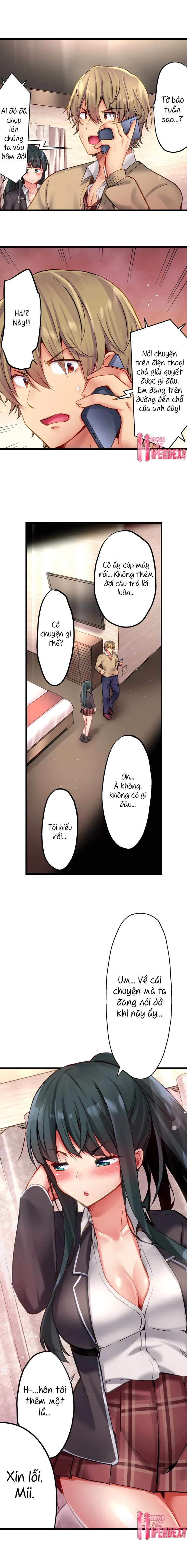 HentaiVN.net - Ảnh 3 - Busted in One Thrust [1 Piston de Bareru Uso ~Jishou Bitch wa Ubu ni Nureru] - Chap 19: Chả biết nói gì :V