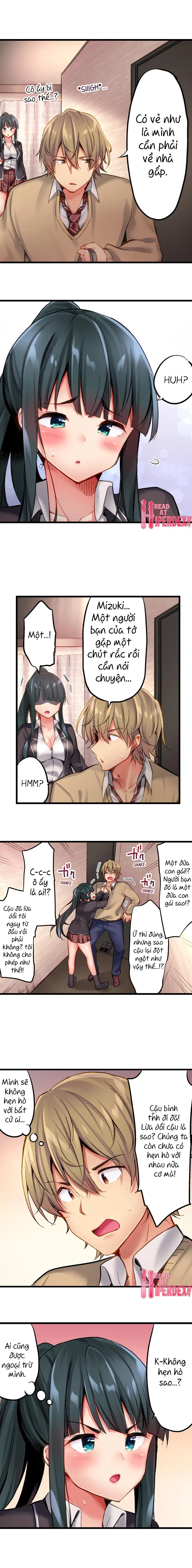 HentaiVN.net - Ảnh 4 - Busted in One Thrust [1 Piston de Bareru Uso ~Jishou Bitch wa Ubu ni Nureru] - Chap 19: Chả biết nói gì :V