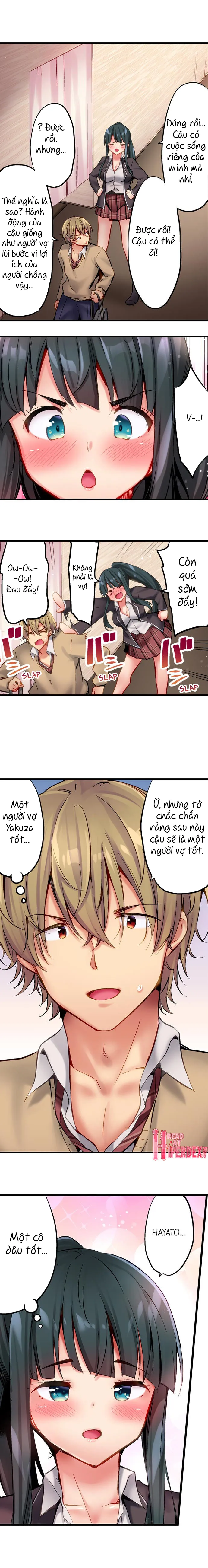 HentaiVN.net - Ảnh 5 - Busted in One Thrust [1 Piston de Bareru Uso ~Jishou Bitch wa Ubu ni Nureru] - Chap 19: Chả biết nói gì :V