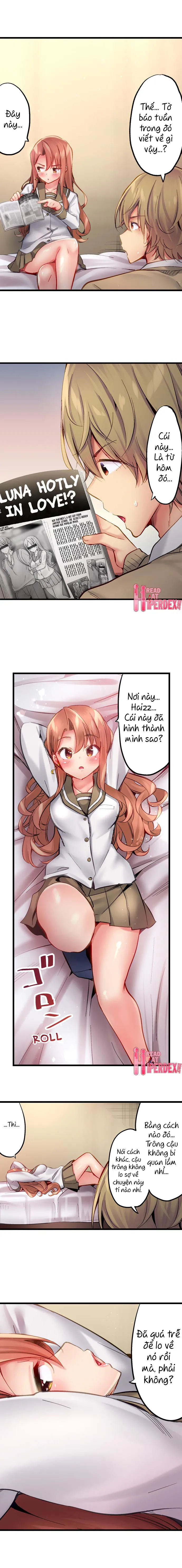 HentaiVN.net - Ảnh 7 - Busted in One Thrust [1 Piston de Bareru Uso ~Jishou Bitch wa Ubu ni Nureru] - Chap 19: Chả biết nói gì :V