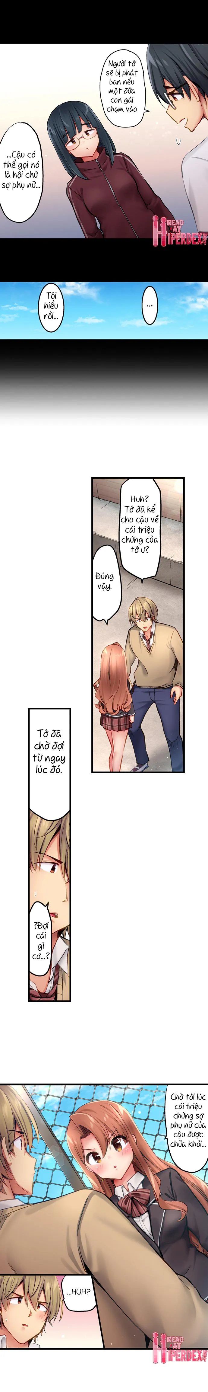 HentaiVN.net - Ảnh 10 - Busted in One Thrust [1 Piston de Bareru Uso ~Jishou Bitch wa Ubu ni Nureru] - Chap 22 :V