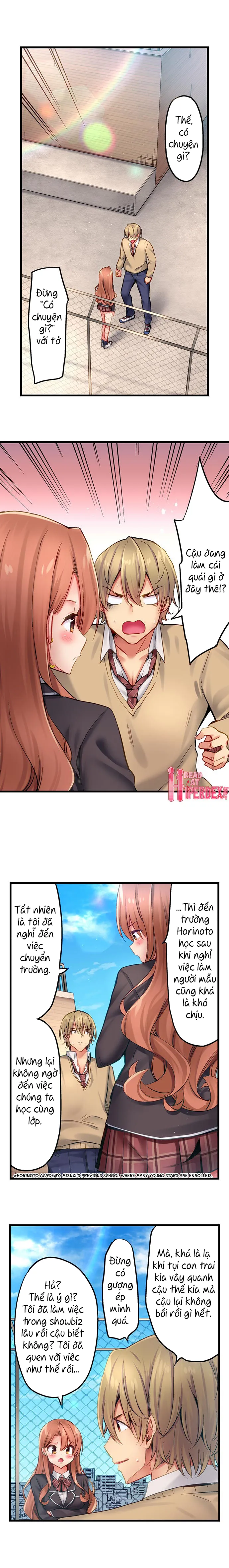 HentaiVN.net - Ảnh 5 - Busted in One Thrust [1 Piston de Bareru Uso ~Jishou Bitch wa Ubu ni Nureru] - Chap 22 :V