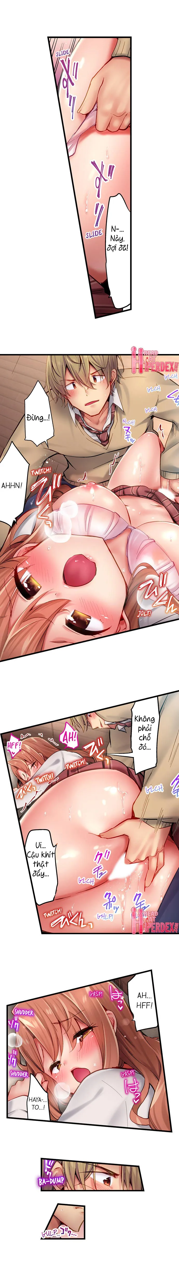 HentaiVN.net - Ảnh 10 - Busted in One Thrust [1 Piston de Bareru Uso ~Jishou Bitch wa Ubu ni Nureru] - Chap 23