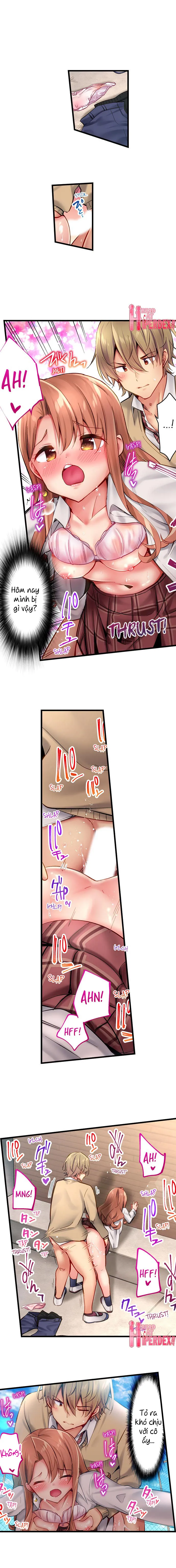 HentaiVN.net - Ảnh 11 - Busted in One Thrust [1 Piston de Bareru Uso ~Jishou Bitch wa Ubu ni Nureru] - Chap 23