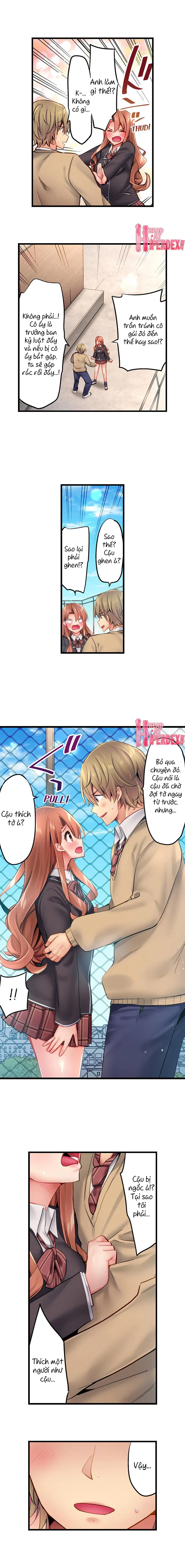 HentaiVN.net - Ảnh 5 - Busted in One Thrust [1 Piston de Bareru Uso ~Jishou Bitch wa Ubu ni Nureru] - Chap 23