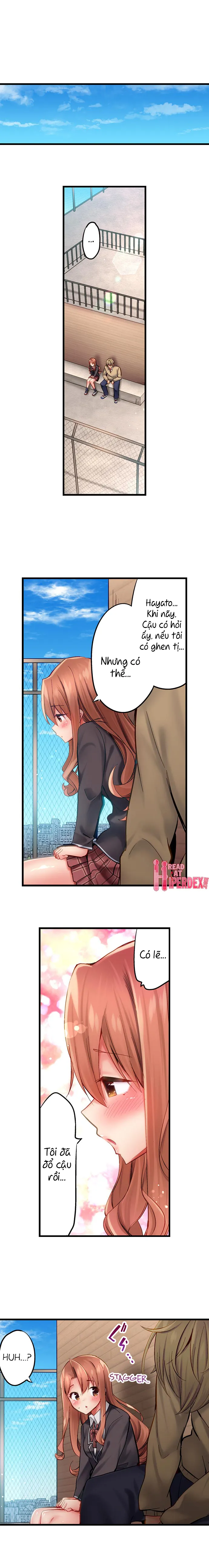HentaiVN.net - Ảnh 9 - Busted in One Thrust [1 Piston de Bareru Uso ~Jishou Bitch wa Ubu ni Nureru] - Chap 24