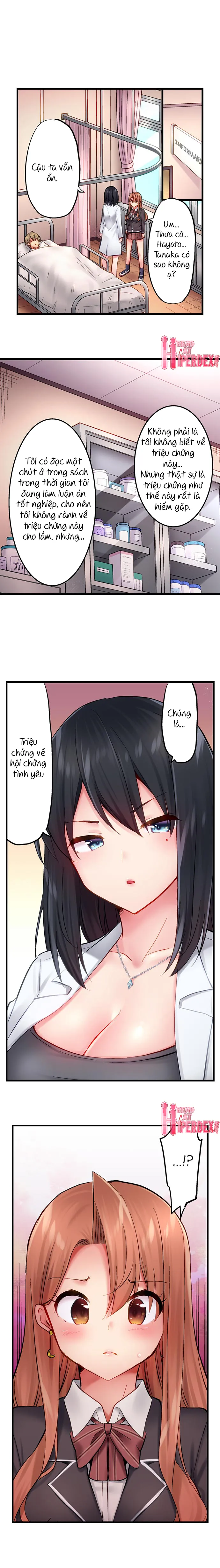 HentaiVN.net - Ảnh 11 - Busted in One Thrust [1 Piston de Bareru Uso ~Jishou Bitch wa Ubu ni Nureru] - Chap 24