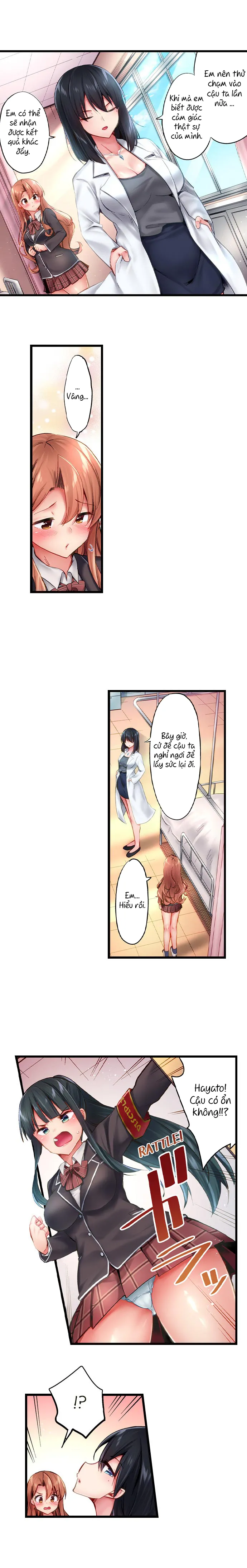 HentaiVN.net - Ảnh 8 - Busted in One Thrust [1 Piston de Bareru Uso ~Jishou Bitch wa Ubu ni Nureru] - Chap 25