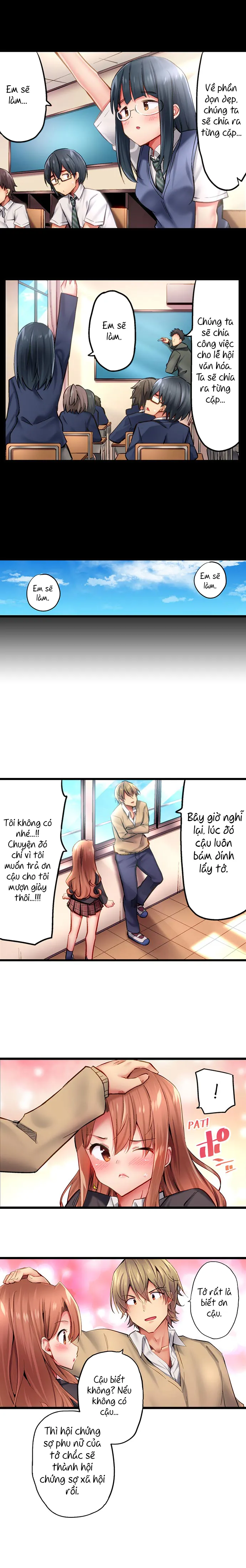 HentaiVN.net - Ảnh 6 - Busted in One Thrust [1 Piston de Bareru Uso ~Jishou Bitch wa Ubu ni Nureru] - Chap 28