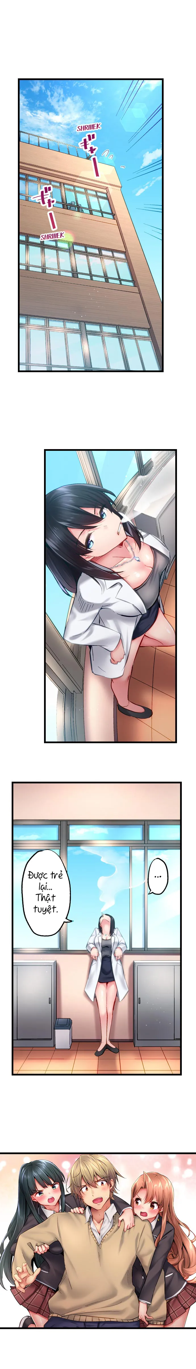 HentaiVN.net - Ảnh 10 - Busted in One Thrust [1 Piston de Bareru Uso ~Jishou Bitch wa Ubu ni Nureru] - Chap 30: 『-END-』