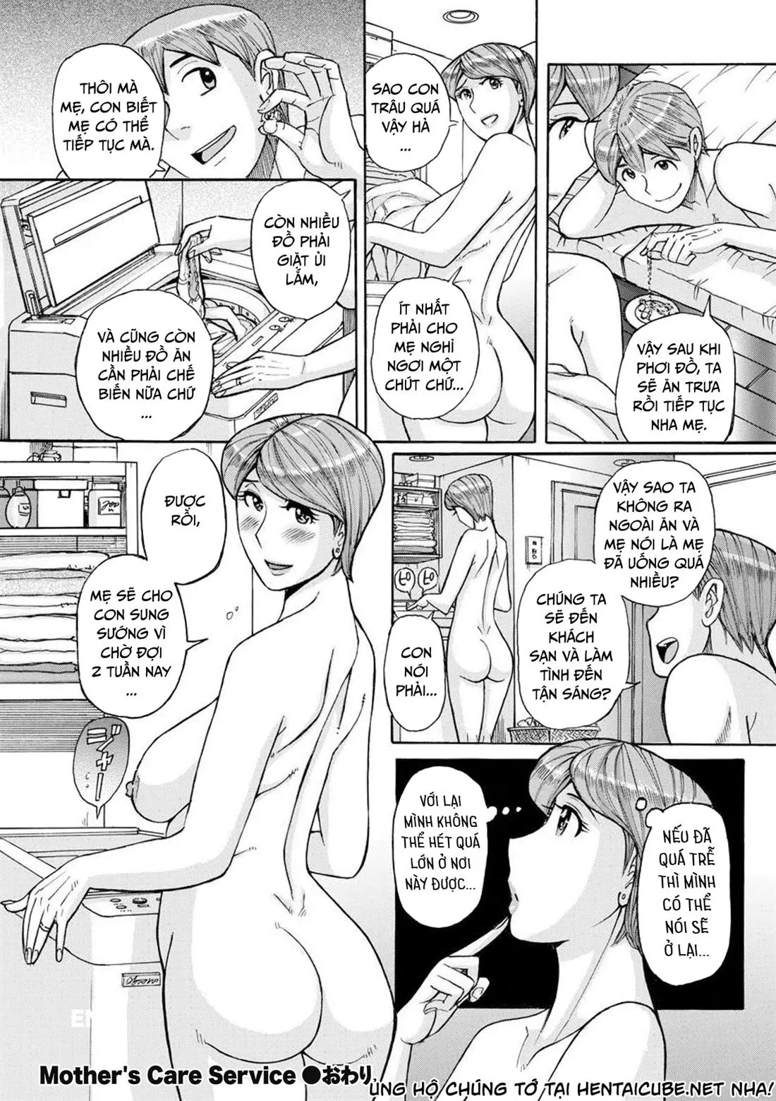HentaiVN.net - Ảnh 24 - Mother’s Care Service - Chap 1
