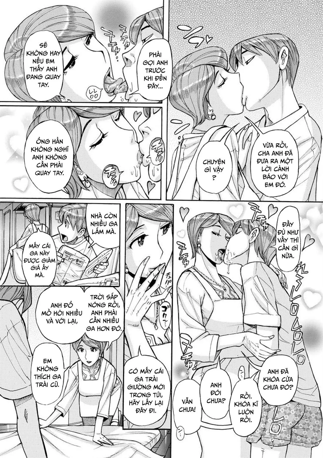 HentaiVN.net - Ảnh 5 - Mother’s Care Service - Chap 1