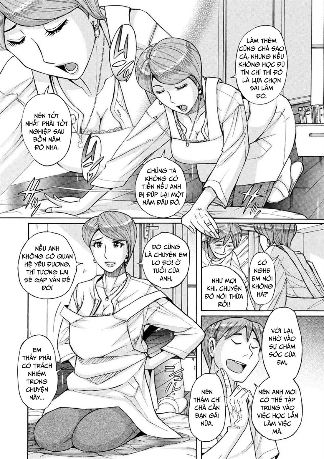 HentaiVN.net - Ảnh 6 - Mother’s Care Service - Chap 1