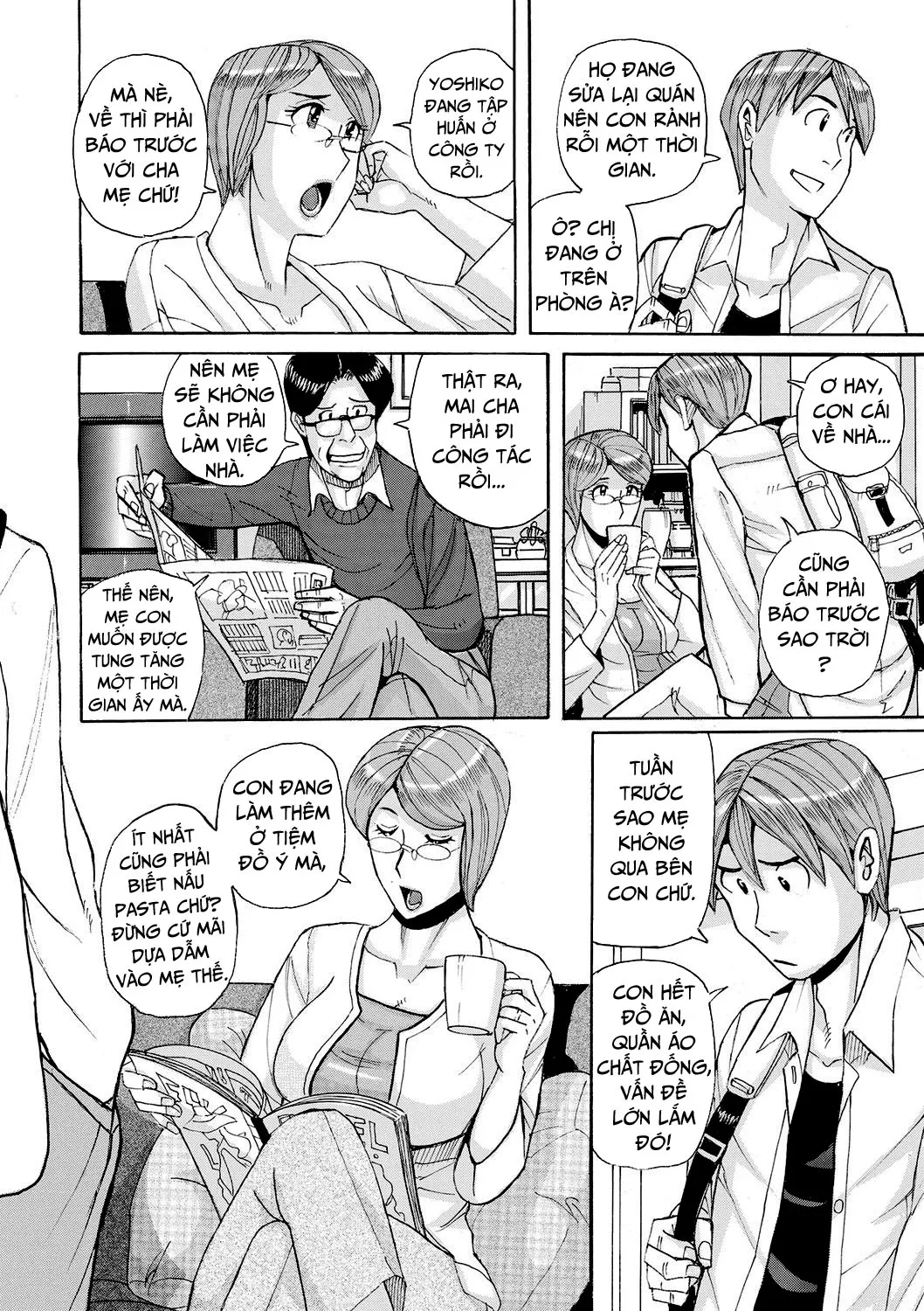 HentaiVN.net - Ảnh 3 - Mother’s Care Service - Chap 2