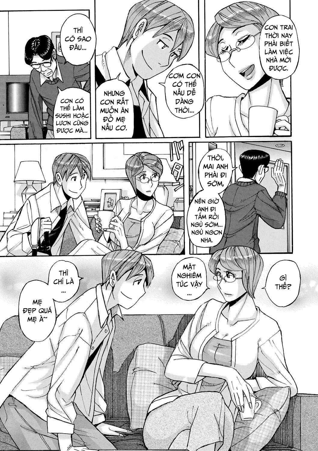 HentaiVN.net - Ảnh 4 - Mother’s Care Service - Chap 2