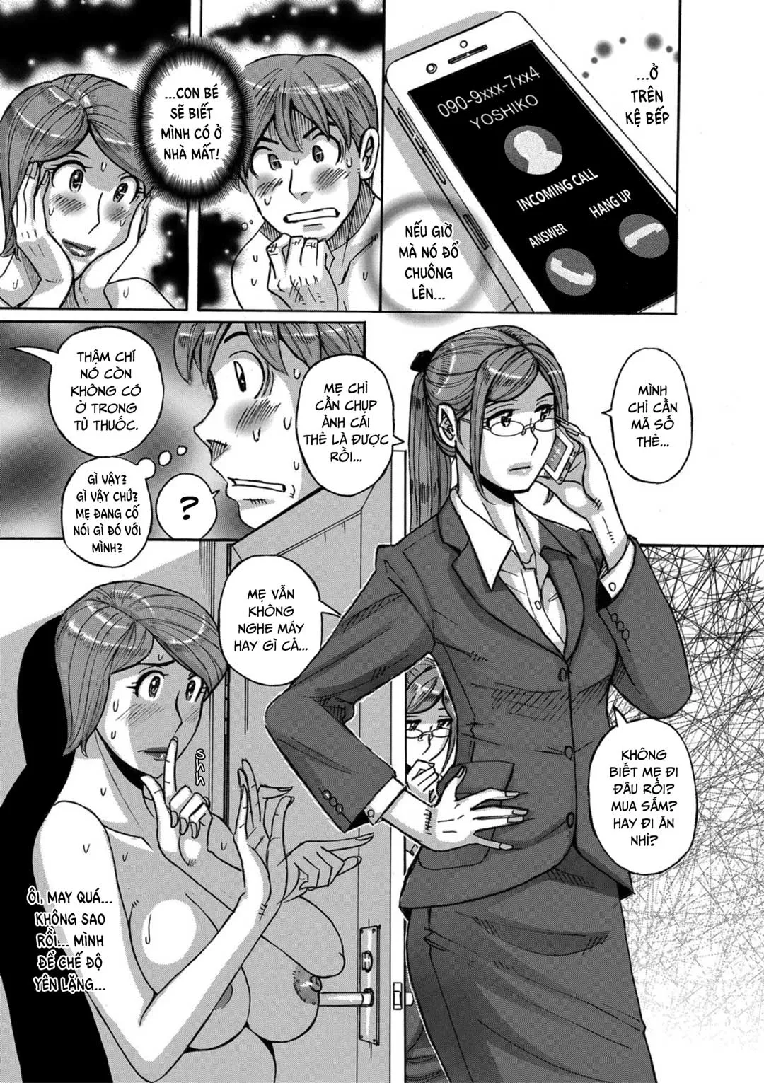 HentaiVN.net - Ảnh 6 - Mother’s Care Service - Chap 3