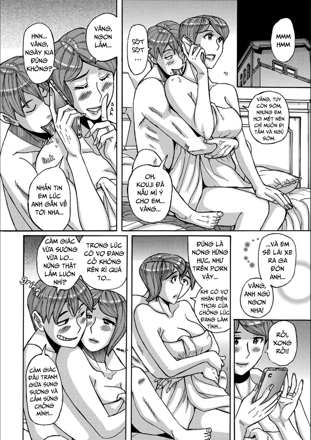 HentaiVN.net - Ảnh 15 - Mother’s Care Service - Chap 4