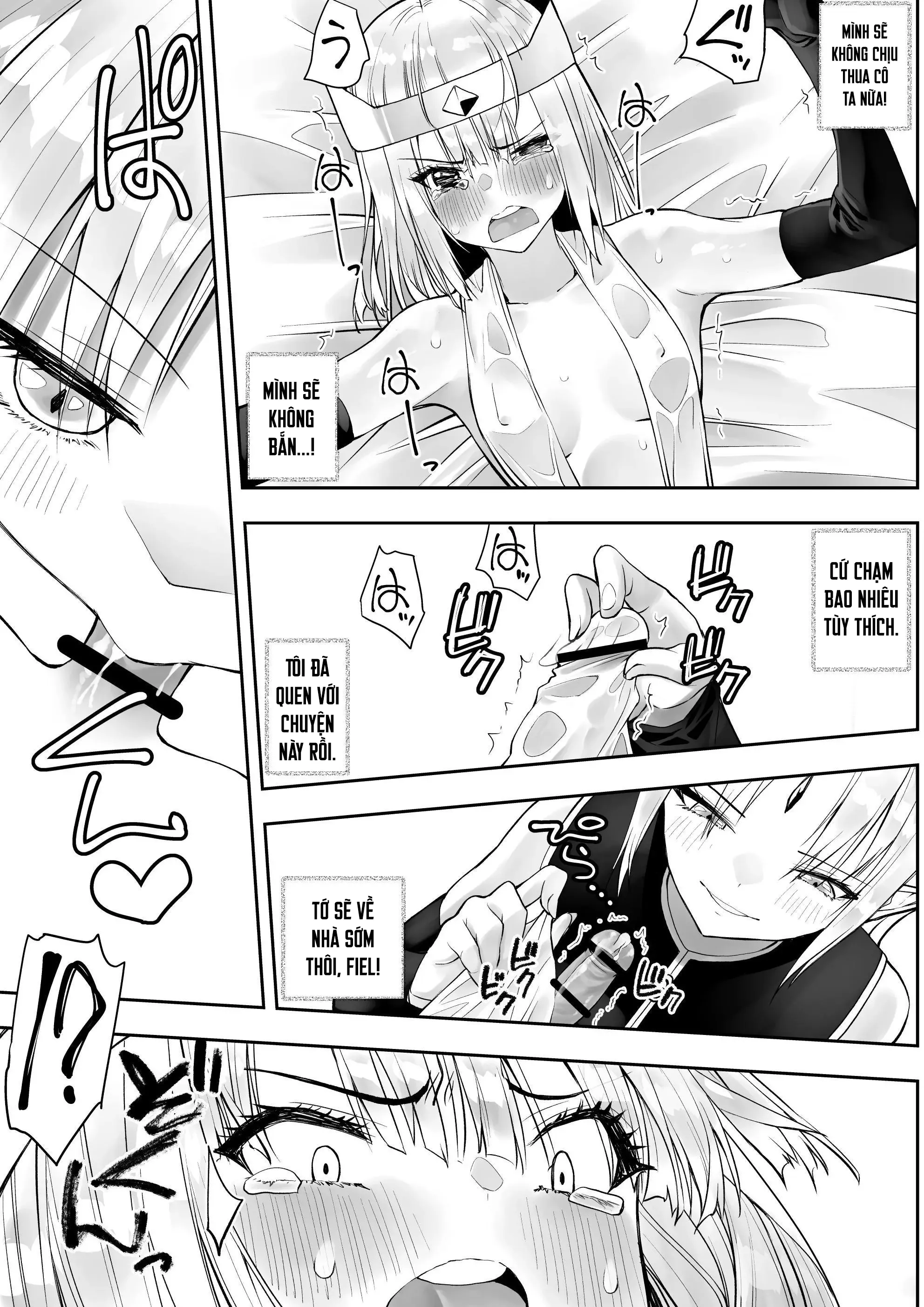 HentaiVN.net - Ảnh 38 - Yuusha nafurita no bouken | Dickchick Hero's Adventure - Oneshot