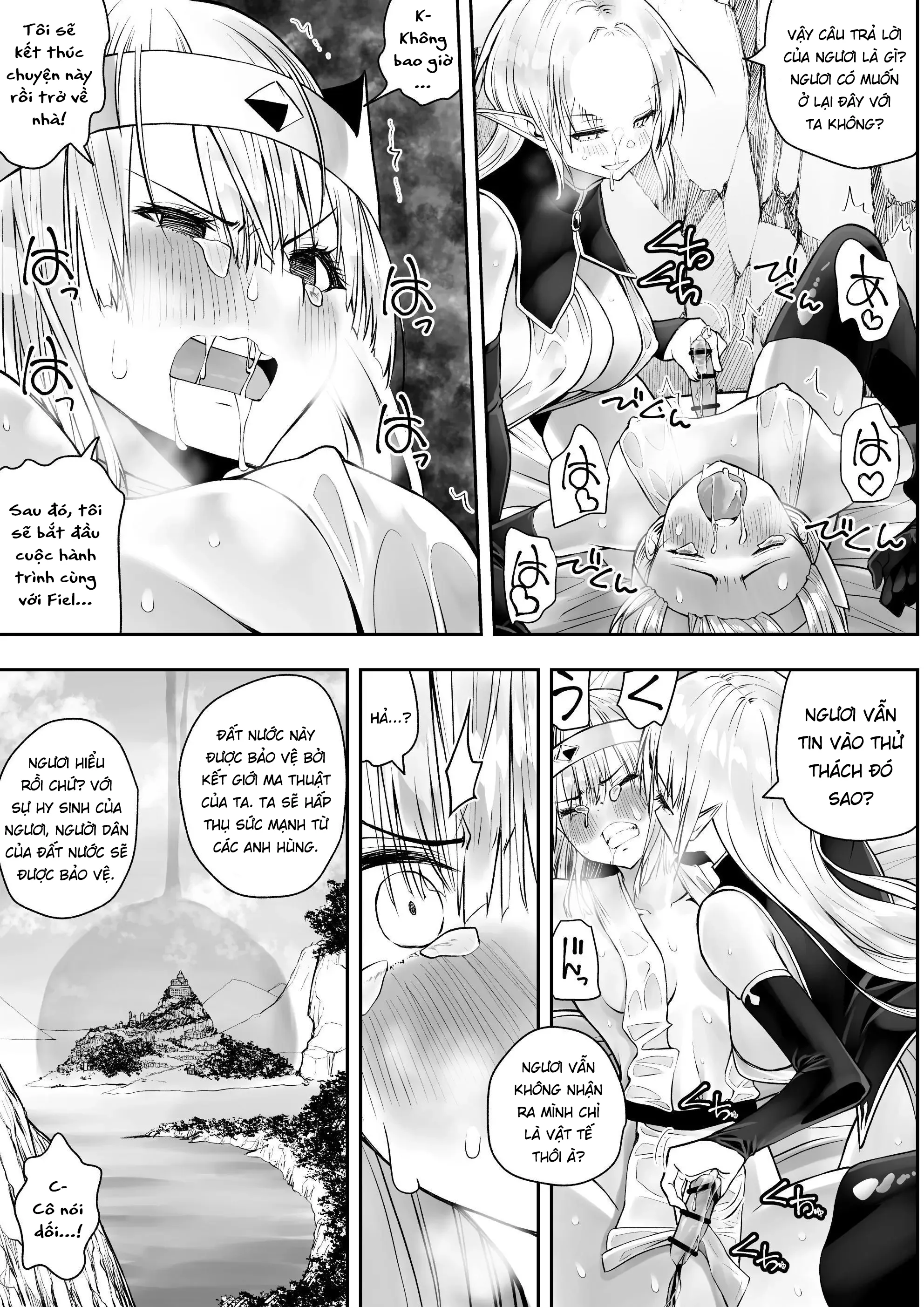HentaiVN.net - Ảnh 46 - Yuusha nafurita no bouken | Dickchick Hero's Adventure - Oneshot
